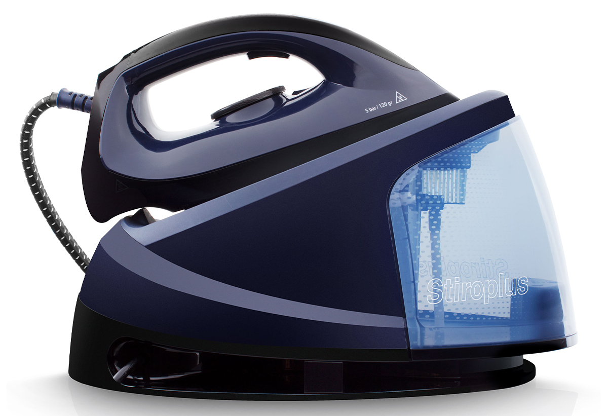 Απεικονίζεται να το σύστημα σιδερώματος από πλάγια όψη.